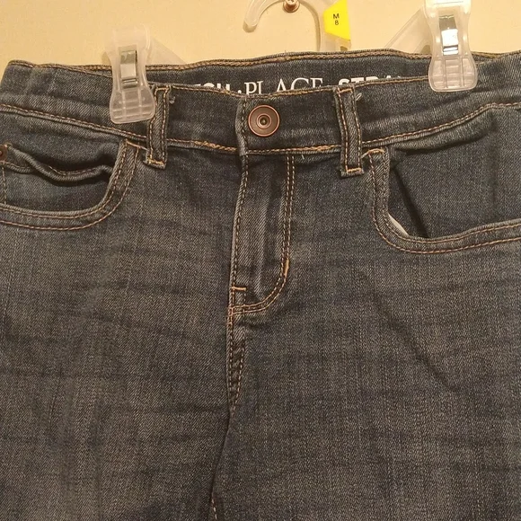 Children's Place Boys Size 5 Stretch Straight Leg Jeans - Picture 2 of 5